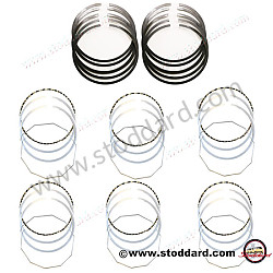 Piston Ring Set 2.7 Liter 1974-1977 911, 911s USA for UNITED STATES OF AMERICA only (SIC10319480)
