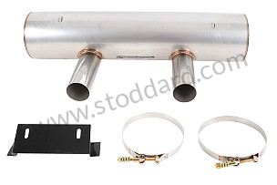 Stainless Steel Sport Muffler For 914-6  (SIC111011SPT)