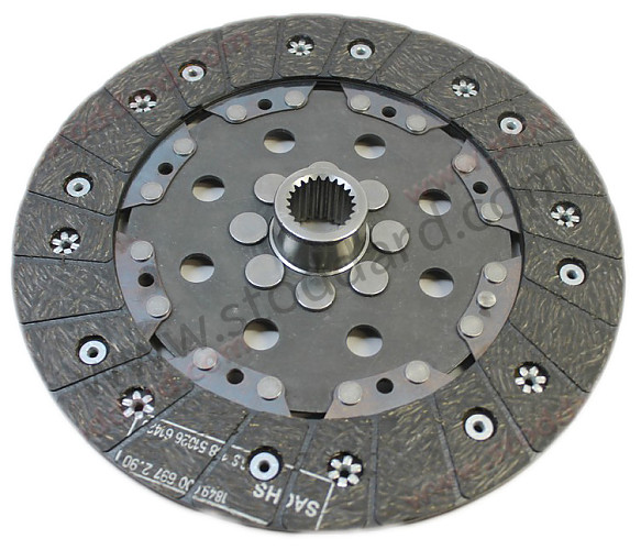 SIC116015ST - **Sachs Performance Clutch Disc For 996 And 997 Turbo And Gt2 GT3. Disc Only for Porsche 