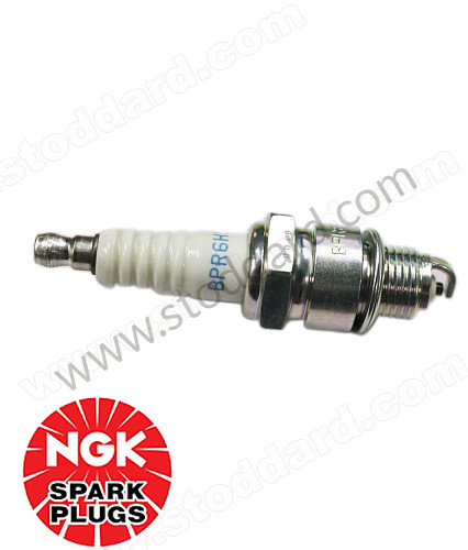 SIC17070220 - NGK Spark Plug BPR6HS For 356 And 912 for Porsche 356A &bull; 1955 &bull; 1300 (506/2) &bull; Cabrio A T1 &bull; Manual Gearbox, 4 Speed