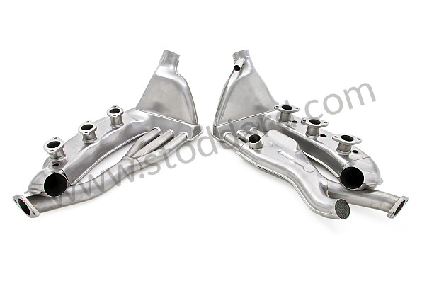 SIC21102100 - Ssi Stainless Steel Heat Exchanger Set For Mfi-Equipped 911 1969-1973 for Porsche 