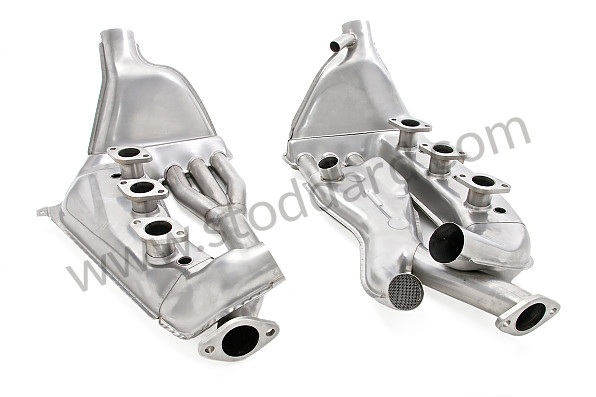 SIC21102100 - Ssi Stainless Steel Heat Exchanger Set For Mfi-Equipped 911 1969-1973 for Porsche 