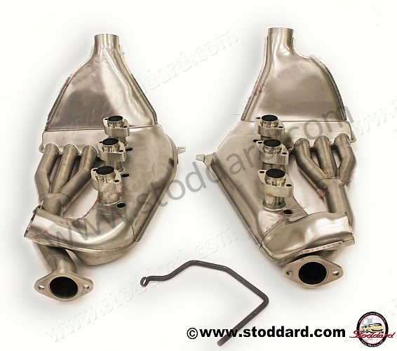 SIC21102300 - Ssi Heat Exchanger Set, Thick Flange With Outside Taper for Porsche 