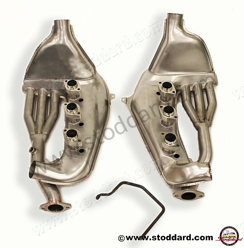SIC21102300 - Ssi Heat Exchanger Set, Thick Flange With Outside Taper for Porsche 