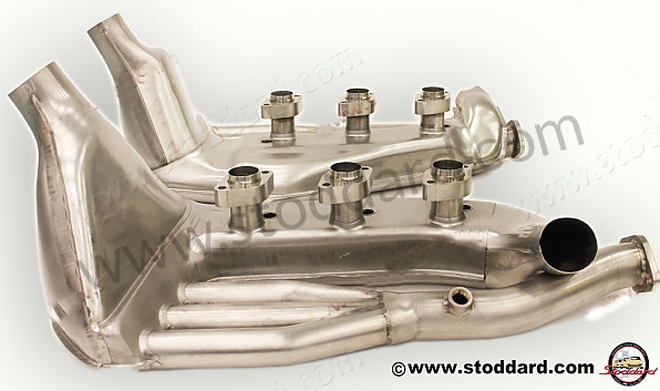 SIC21102300 - Ssi Heat Exchanger Set, Thick Flange With Outside Taper for Porsche 