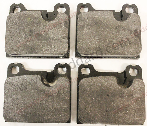SIC352950HP - Brake Pad, M-Caliper, Stoddard / Hawk D31 for Porsche 