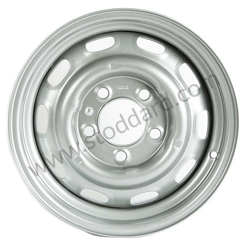 SIC36102010R - 15x7 powder coat 911R with a 49mm offset for Porsche 