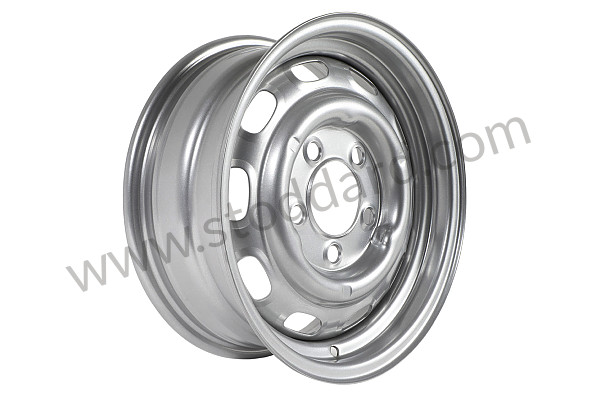 SIC36102110 - 15 x 6.0 DISC BRAKE WHEEL POWDER COATED for Porsche 