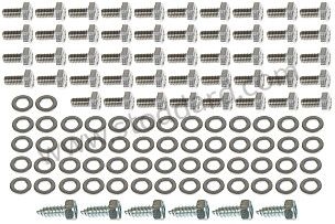 Engine Sheet Metal Hardware Kit, 1965-1971 911.  (SIC36900100)