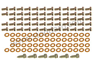 Engine Sheet Metal Hardware Kit. 1972-1973 911.  (SIC36900200)