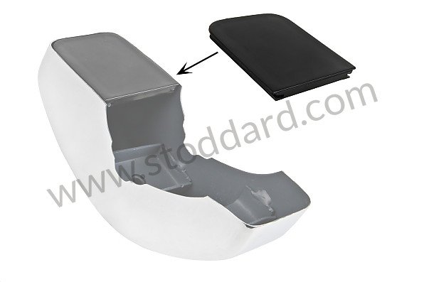 SIC50531520 - Front Bumper Guard Plastic Insert, Left 911 912 1969-1973 for Porsche 911 70-73 &bull; 1970 &bull; 2.2T &bull; Coupe &bull; Manual Gearbox, 4 Speed