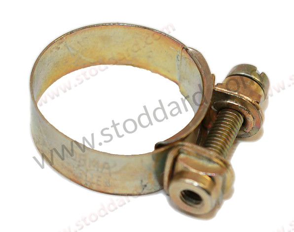 SIC51212302 - **Hose Clamp, Norma 23mm Yellow Zinc. N.O.S. for Porsche 
