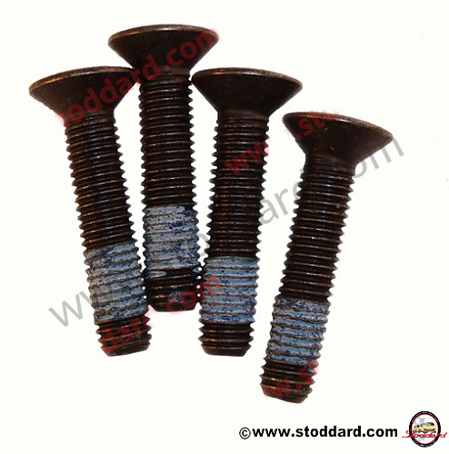 SIC53100500 - Door Striker Plate Screw Set, 911 912 1965-1989. for Porsche 911 70-73 &bull; 1970 &bull; 2.2E &bull; Coupe &bull; Manual Gearbox, 5 Speed
