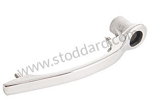 Door Handle 911 912 1965-1967. INITIAL ASSEMBLY / CHROME / CHROME / LEFT OR RIGHT (SIC53106110)