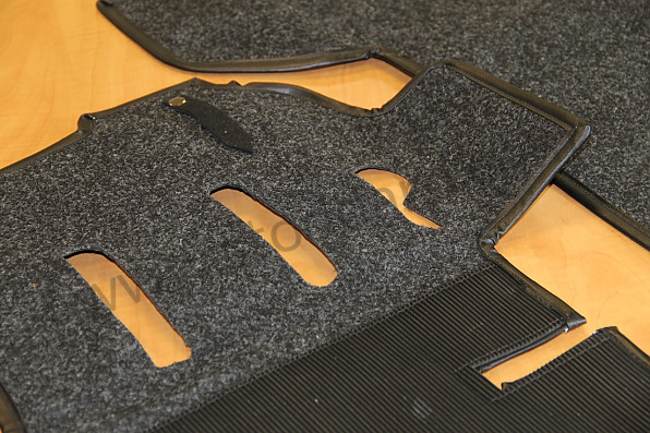 SIC55101300 - Floor Carpet Set, Perlon 911 912 1967-73 for Porsche 911 70-73 &bull; 1970 &bull; 2.2T &bull; Coupe &bull; Manual Gearbox, 4 Speed