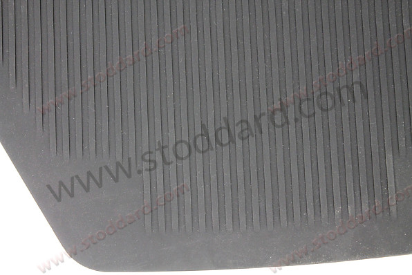 SIC55112000 - Rear Rubber Floor Mat Set 911 912 1965-1968 for Porsche 912 &bull; 1969 &bull; 912 1.6 &bull; Coupe &bull; Manual Gearbox, 4 Speed
