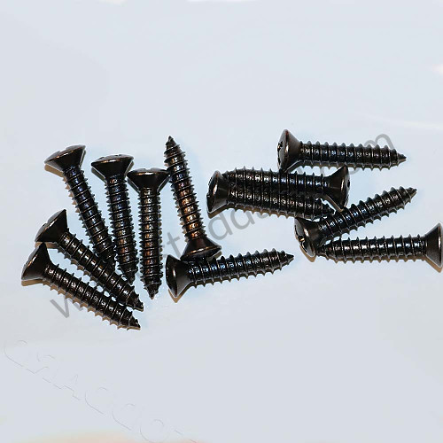 SIC55113710BLK - Threshold Set, Black Anodized For 914. Includes Two Large, Two Small Strips for Porsche 914 &bull; 1970 &bull; 914/4 1.7 &bull; Manual Gearbox, 5 Speed