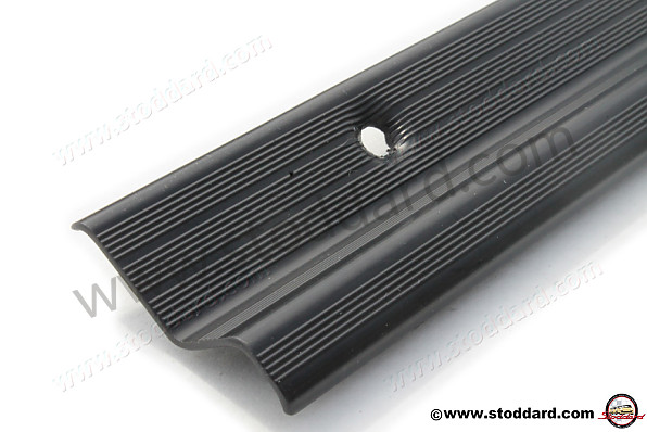 SIC55113710BLK - Threshold Set, Black Anodized For 914. Includes Two Large, Two Small Strips for Porsche 914 &bull; 1970 &bull; 914/4 1.7 &bull; Manual Gearbox, 5 Speed