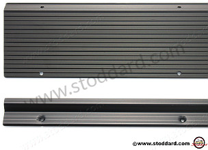 Threshold Set, Black Anodized For 914. Includes Two Large, Two Small Strips  (SIC55113710BLK)