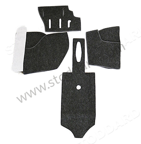 SIC55191208 - Carpet Set, Charcoal Perlon. 1969 912 Targa for Porsche 
