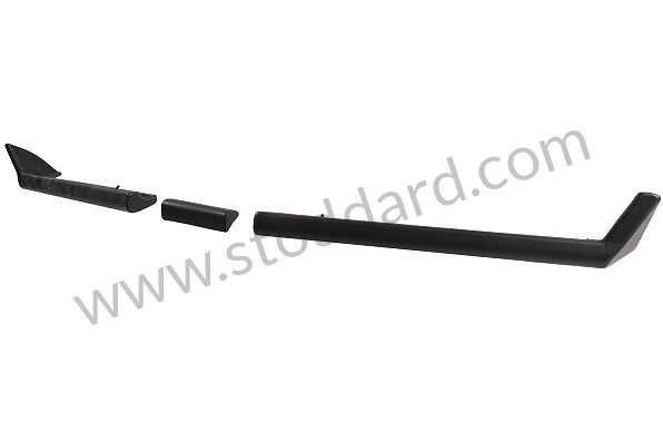 SIC55203527SET - Complete Set Of Dashboard Knee Trim For 911 912 1969-1973 for Porsche 