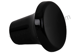 Dash Knob, Satin Finish, M6 Thread  (SIC55282120BLK)