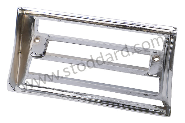 SIC55943127 - Late Horn Grille, Right, Chrome, 911 912 1969-72 for Porsche 