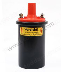 Ignition Coil, Black 12-Volt For Cdi Ignition 911 1969-1983 2 Versions available for this part