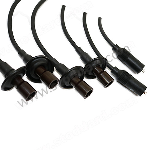 SIC61210200 - Ignition Spark Plug Wire Set, For 914-4 2.0 for Porsche 356A &bull; 1955 &bull; 1600 S (616/2) &bull; Cabrio A T1 &bull; Manual Gearbox, 4 Speed