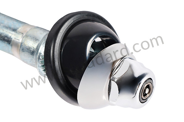SIC64530104 - RETRO ROD ANTENNA CHROME 38MM HEAD for Porsche 