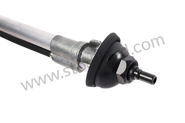 SIC64530328 - Retro Style Black Radio Antenna, NOS New Old Stock From Italy. for Porsche 