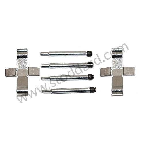 SIC698261 - Disc Brake Hardware Kit, Front 914-4 for Porsche 914 &bull; 1973 &bull; 914/4 2.0 &bull; Manual Gearbox, 5 Speed