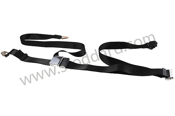 SIC80301103 - 3 Point Seat Belt, Fixed Mount, 911 912 1965-71 for Porsche 911 65-69 &bull; 1969 &bull; 2.0T &bull; Coupe &bull; Manual Gearbox, 5 Speed
