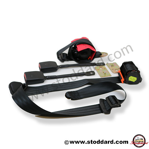 SIC803914P - Seat Belt Set, Left And Right With Hardware For 914 1973-1976 for Porsche 