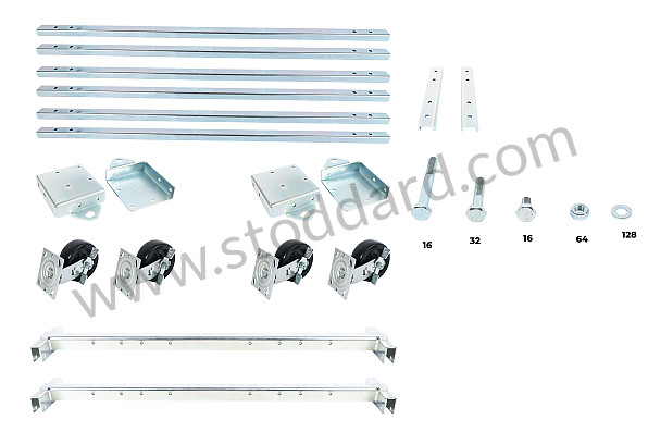 SIC911DOLLY - Chassis Dolly For 911 912 1965-1989. for Porsche 