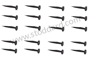1/2 Inch Upholstery Tack Set of 25  (SIC97839105SET)