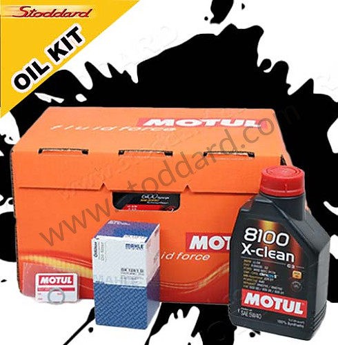 SIC996OILCHG - Oil Change Kit For 996, 997 986, 997 1997-2009. Featuring Motul 8100 Oil, Mahle Filter. for Porsche 