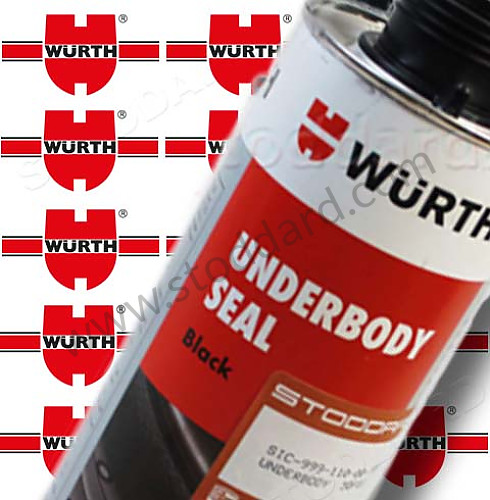 SIC99911000700 - Wurth Underbody Seal Schutz - Black for Porsche 