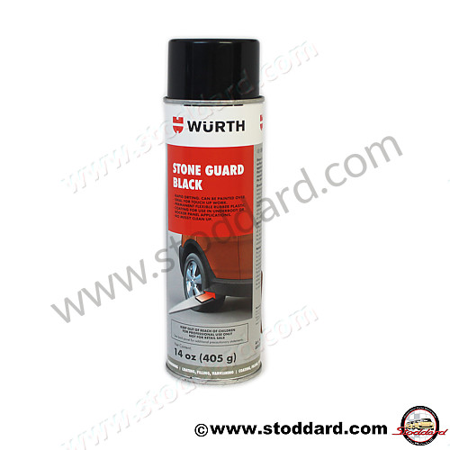 SIC99912050700 - Wurth Black Underbody Seal/Stone Guard - Aerosol Version for Porsche 