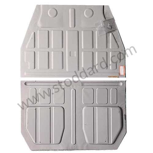 SMS501051005052 - Floor Pan, Complete, 356 Pre A 50-52 for Porsche 