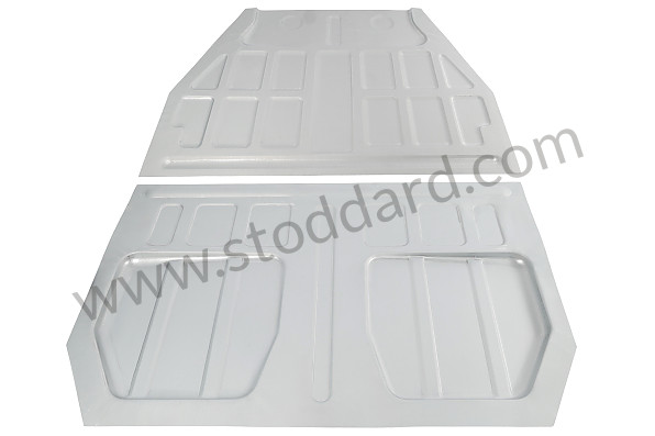 SMS501051005255 - Floor Pan, Complete, 356 Pre A 52-55 for Porsche 