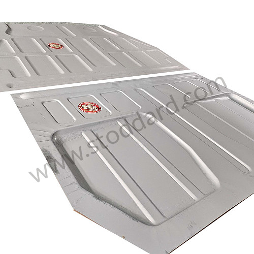 SMS50105101 - Floor Pan, Complete, 356A T1 for Porsche 356A &bull; 1955 &bull; 1300 (506/2) &bull; Cabrio A T1 &bull; Manual Gearbox, 4 Speed