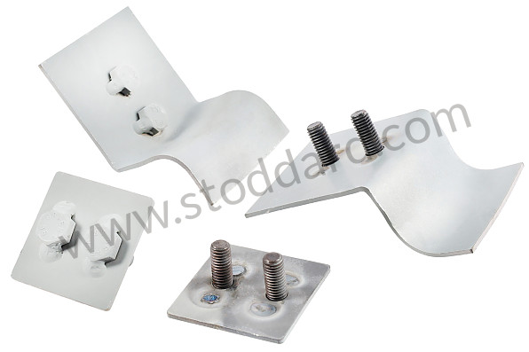 SMS5051401 - Seat Support 356A T1 Manufactured By Simonsen for Porsche 356A &bull; 1955 &bull; 1300 (506/2) &bull; Cabrio A T1 &bull; Manual Gearbox, 4 Speed