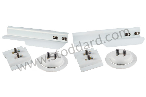SMS5051405 - 6-Piece Seat Mount Kit For 356A (T2), And 356B T5 for Porsche 