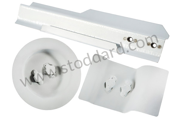 SMS5051405 - 6-Piece Seat Mount Kit For 356A (T2), And 356B T5 for Porsche 