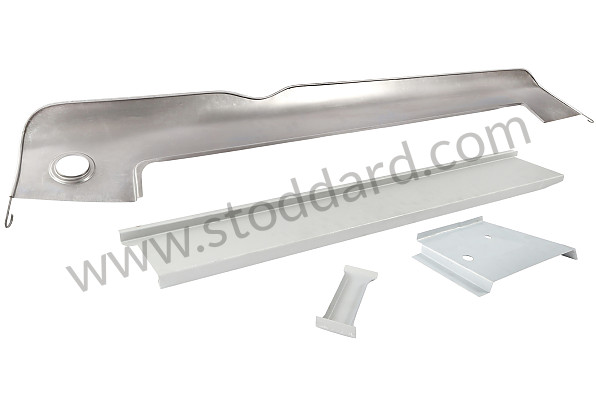 SMS51324FIN - Pre-A Rocker panel fully finished, bent and with rolled in wired edge, Right for Porsche 