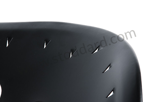 SMS521061R - 356 Speedster Steel Seat Bucket Reutter Style With Punched Upholstery Darts, for Porsche 