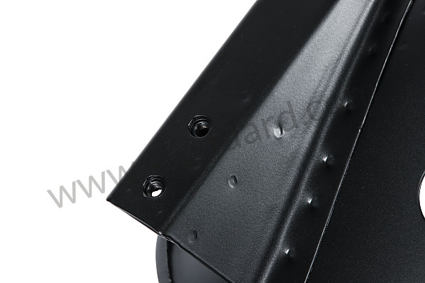 SMS521061R - 356 Speedster Steel Seat Bucket Reutter Style With Punched Upholstery Darts, for Porsche 