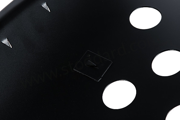 SMS521061R - 356 Speedster Steel Seat Bucket Reutter Style With Punched Upholstery Darts, for Porsche 