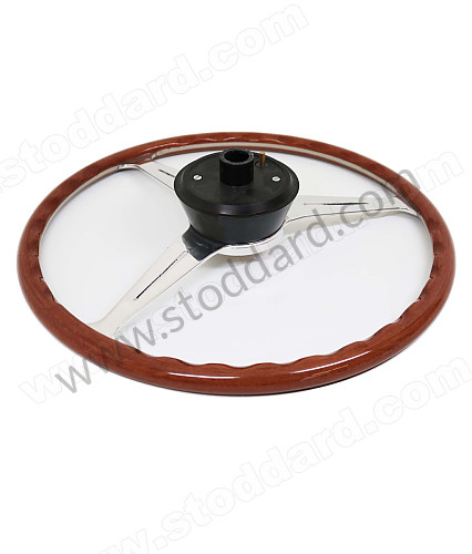 STRWHLLATE - Classico Wood Steering Wheel For 356B, 356C And Early 911 912 Up To 1973 for Porsche 